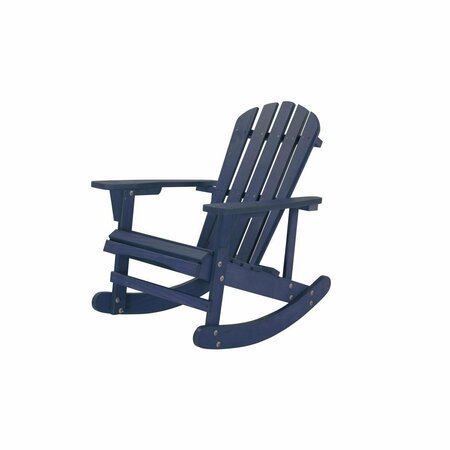 OASIS Solid Wood Adirondack Rocking Chair OA2822929